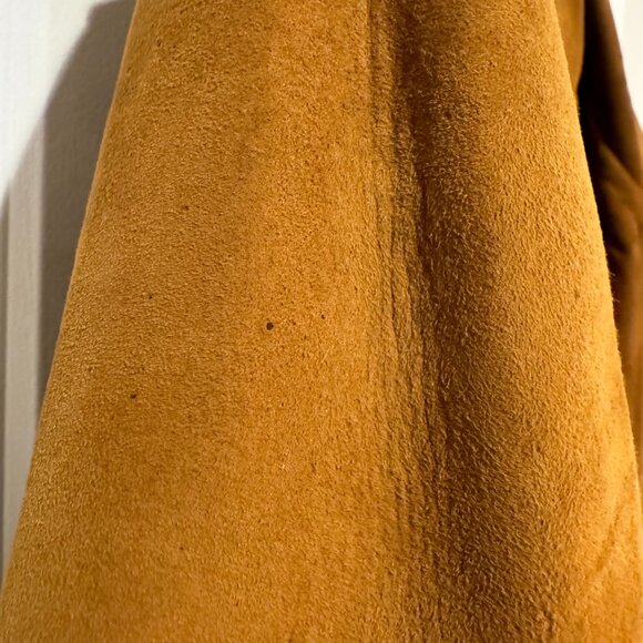 Vintage Bert Paley Tan Suede Men's Jacket - Size 38 - Picture 12 of 12